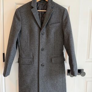 J. Crew Charcoal Trench Coat
